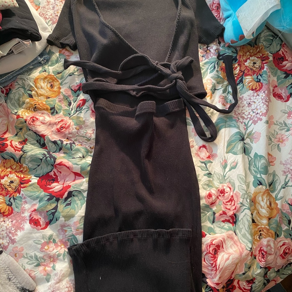 Free People Beach Wrap Dress